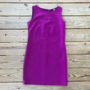 Ann Taylor Purple Sheath Dress Cocktail Size 2
